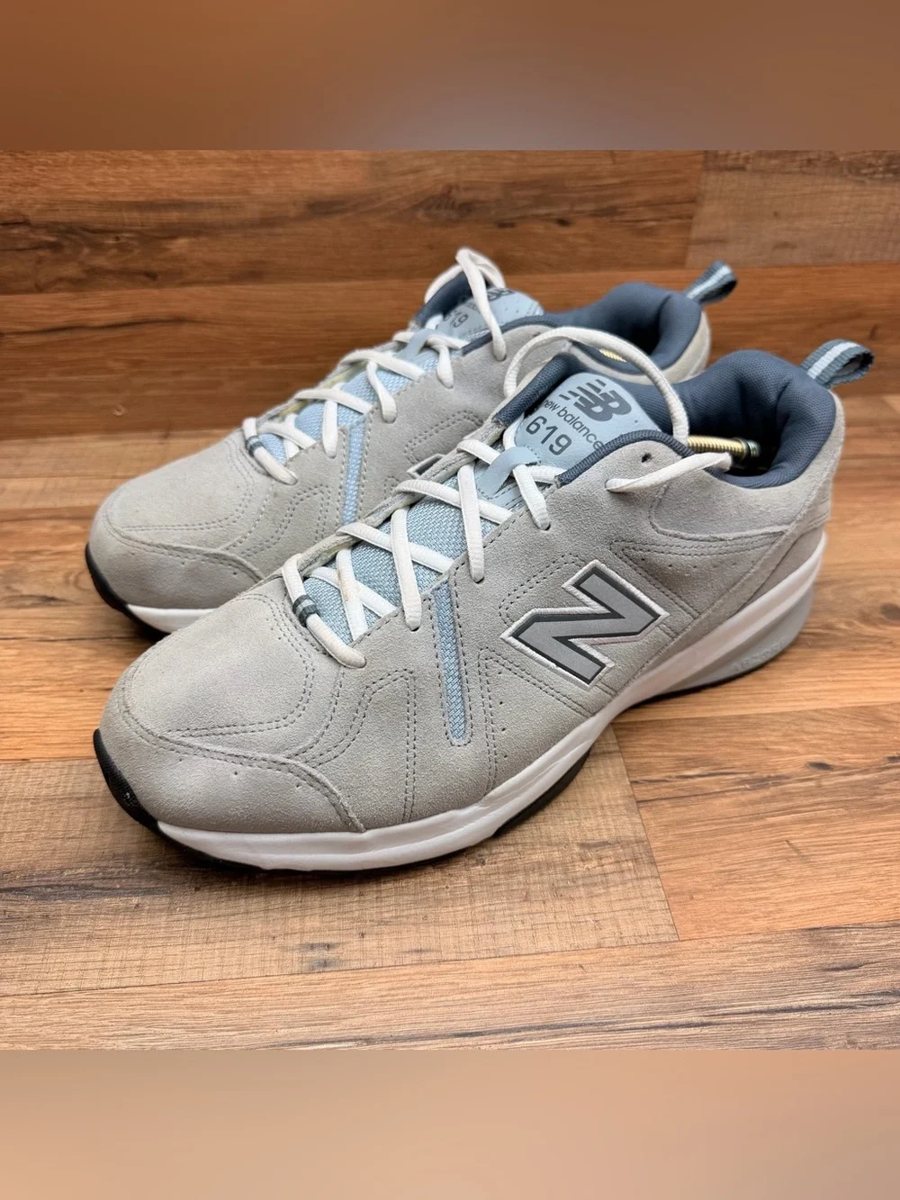 New Balance 619 Men size 12 4E Gray Training Sneakers Shoes